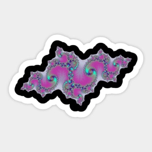 Symmetric fractal Sticker